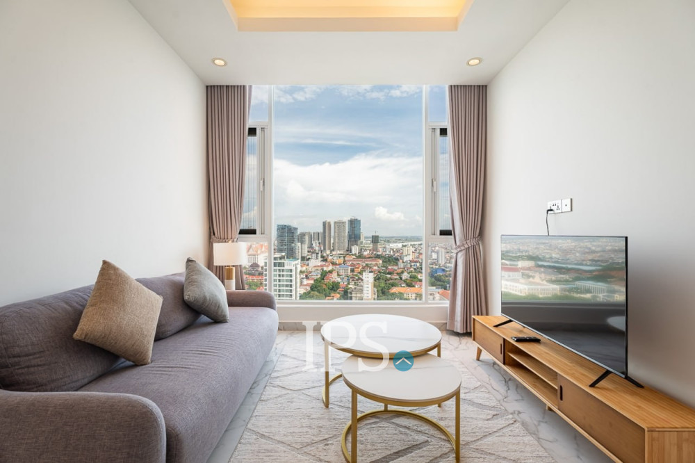 2 Bedroom Condo For Rent - J Tower 2, BKK1, Phnom Penh