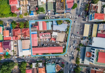 4535 Sqm Land For Sale - Norodom BLVD, BKK1, Phnom Penh thumbnail