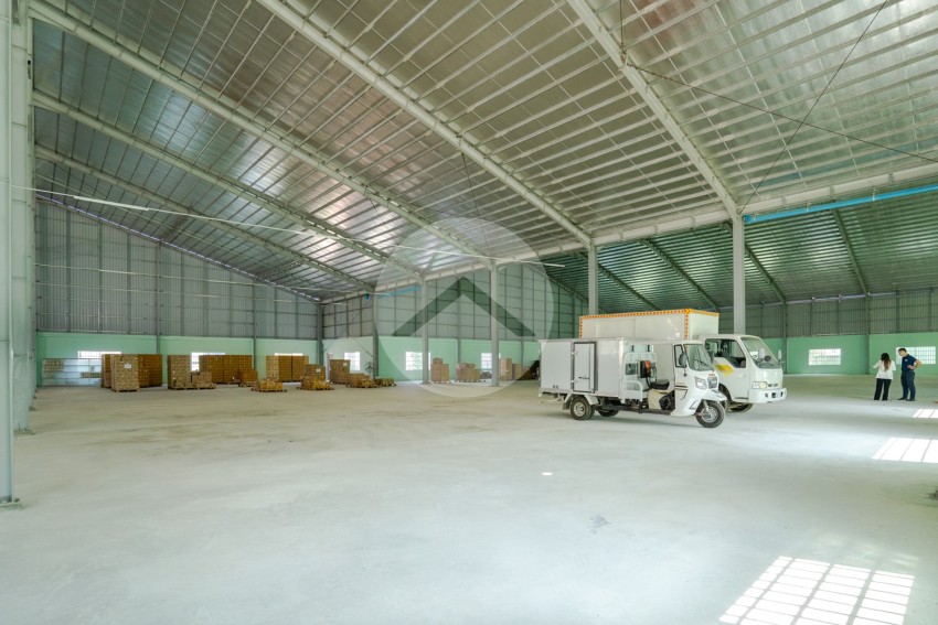 3000 Sqm Warehouse  200 Sqm Office For Rent - Krang Thnong, Dangkao, Phnom Penh