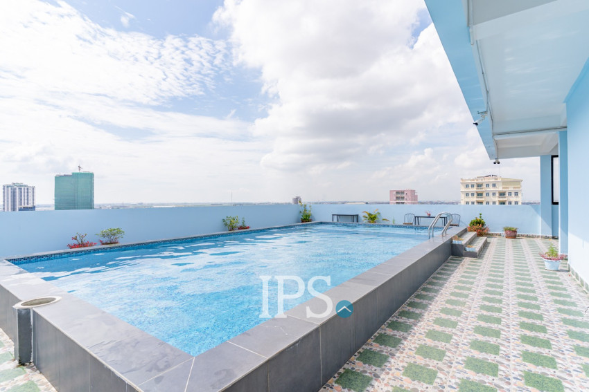 1 Bedroom Serviced Apartment For Rent - Phsar Daeum Thkov, Phnom Penh