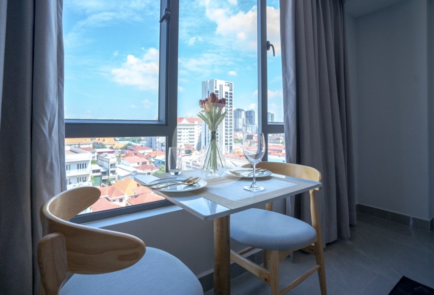 22th Floor 1 Bedroom Condo For Sale - Parc 21 Residence, Boeung Trabek, Phnom Penh