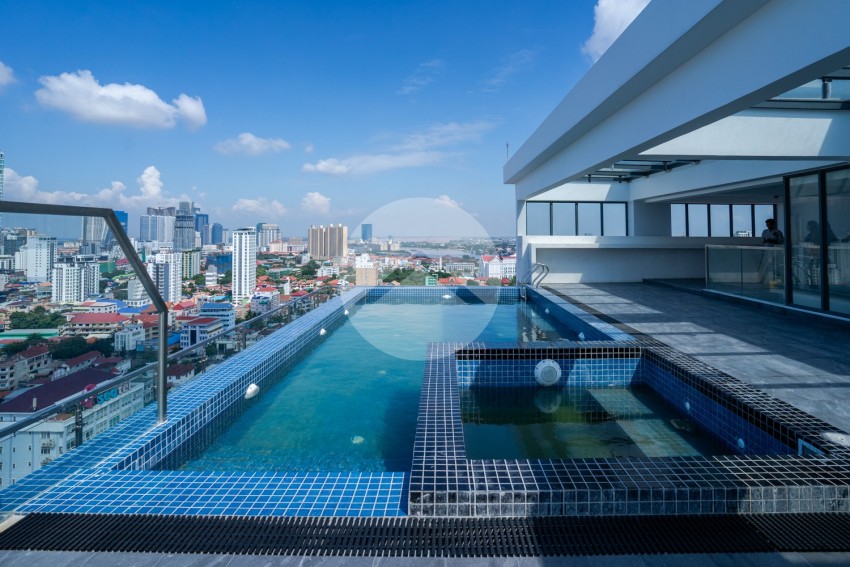 22th Floor 1 Bedroom Condo For Sale - Parc 21 Residence, Boeung Trabek, Phnom Penh