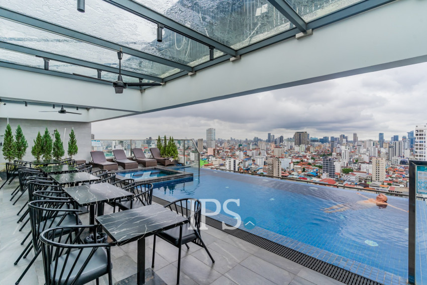 1 Bedroom Condo For Rent - Parc 21 Residence, Boeung Trabek, Phnom Penh