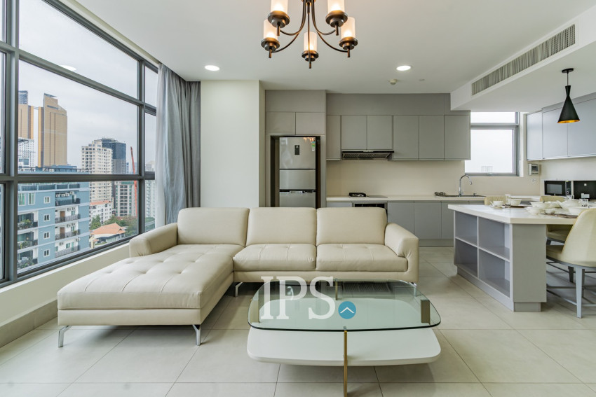 2 Bedroom Serviced Apartment For Rent - BKK1, Phnom Penh
