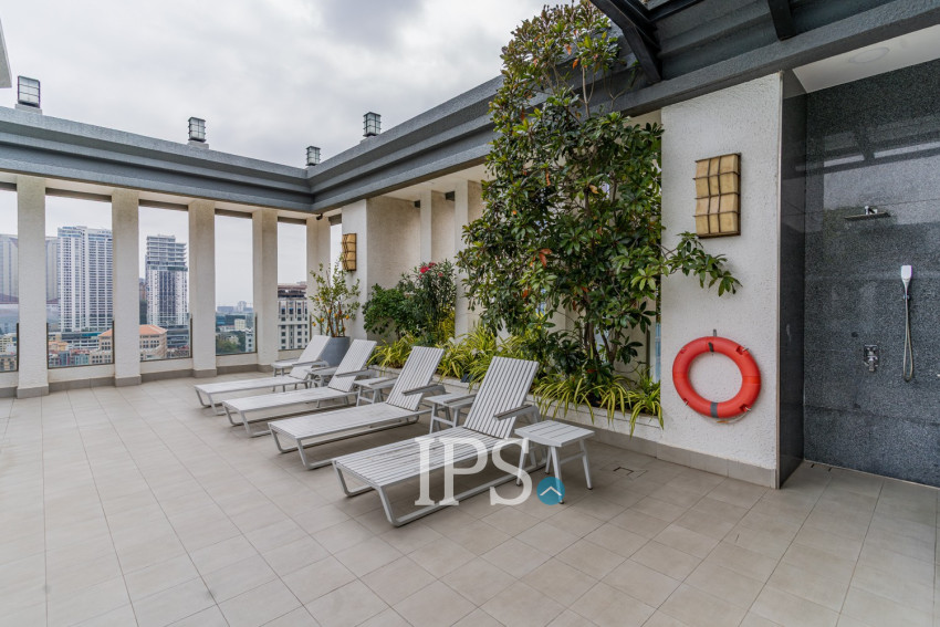 2 Bedroom Serviced Apartment For Rent - BKK1, Phnom Penh