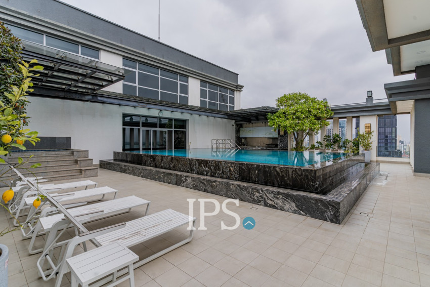 2 Bedroom Serviced Apartment For Rent - BKK1, Phnom Penh