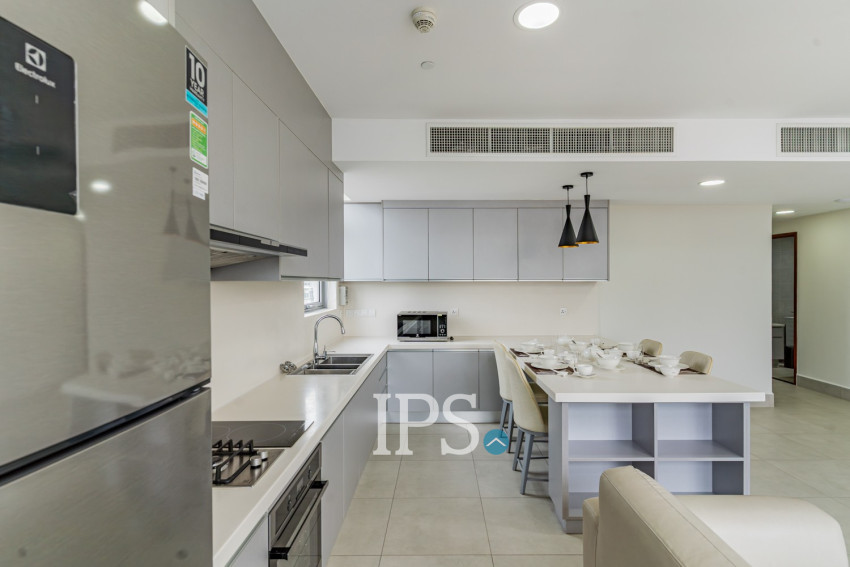 2 Bedroom Serviced Apartment For Rent - BKK1, Phnom Penh