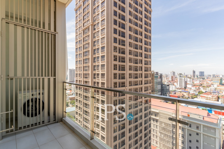 17th Floor 2 Bedroom Condo For Sale - Embassy Central, BKK1, Phnom Penh