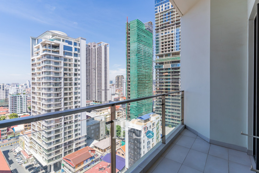 17th Floor 2 Bedroom Condo For Sale - Embassy Central, BKK1, Phnom Penh