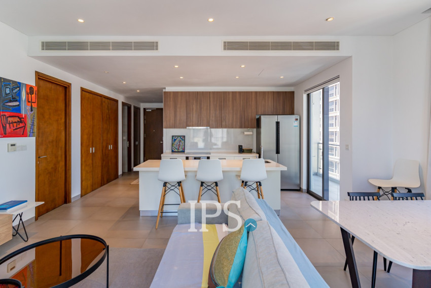 17th Floor 2 Bedroom Condo For Sale - Embassy Central, BKK1, Phnom Penh