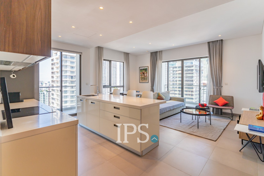 17th Floor 2 Bedroom Condo For Sale - Embassy Central, BKK1, Phnom Penh