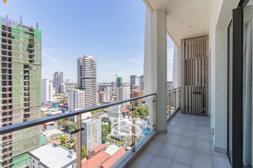 17th Floor 2 Bedroom Condo For Sale - Embassy Central, BKK1, Phnom Penh