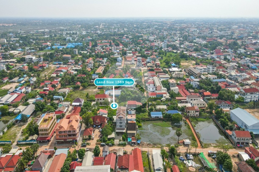 1589 Sqm Residential Land For Sale - Slor Kram, Siem Reap