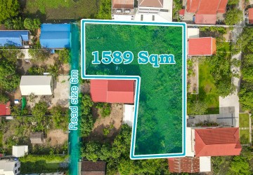 1589 Sqm Residential Land For Sale - Slor Kram, Siem Reap thumbnail