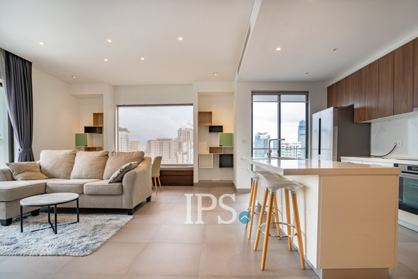 2 Bedroom Condo For Rent - Embassy Central, BKK1, Phnom Penh