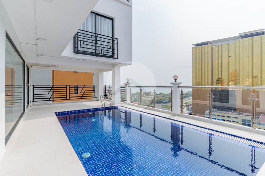 1 Bedroom Serviced Apartment For Rent - Tonle Bassac, Phnom Penh