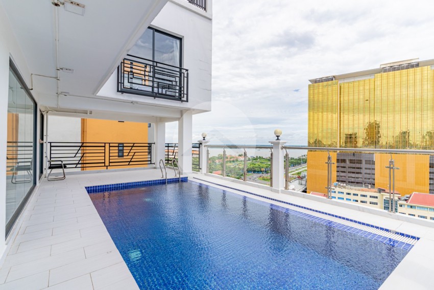 1 Bedroom Serviced Apartment For Rent - Tonle Bassac, Phnom Penh