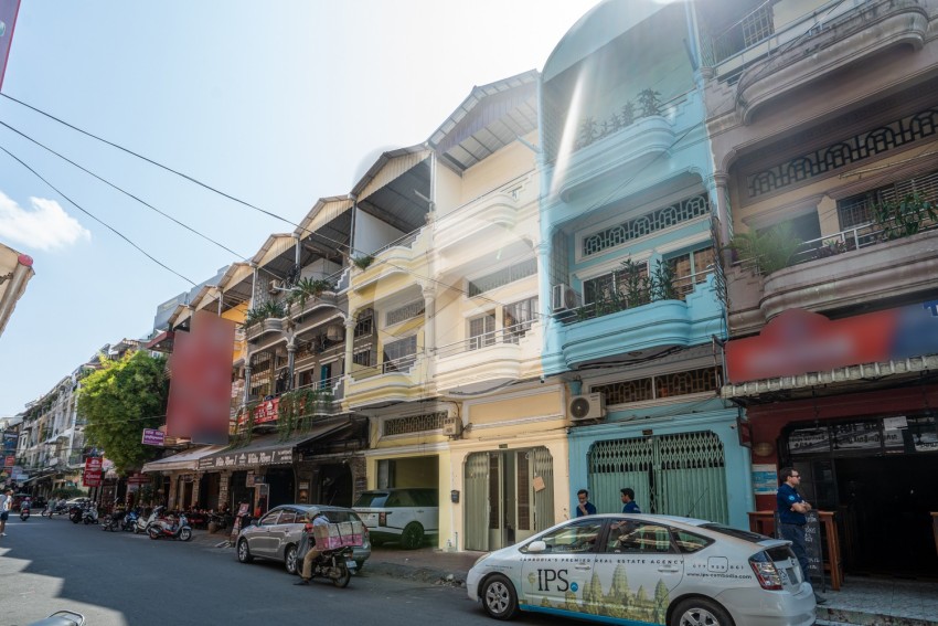 12 Bedroom Shophouse For Rent -  Daun Penh, Phnom Penh