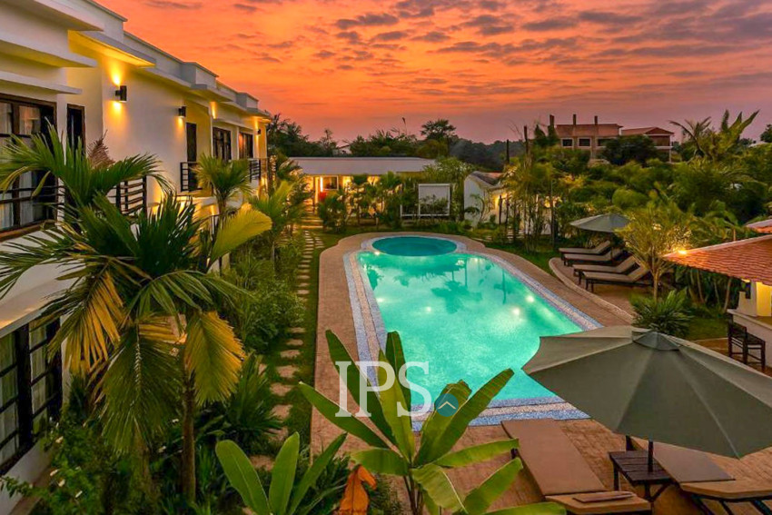 19 Bedroom Hotel Business For Sale - Svay Dangkum, Siem Reap