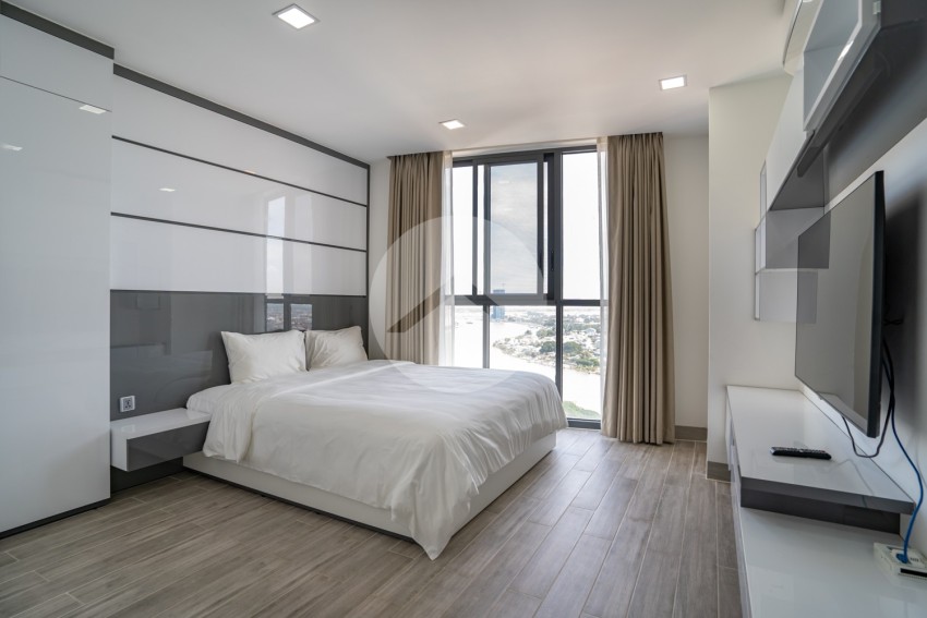 2 Bedroom Serviced Penthouse For Rent - Tonle Bassac, Phnom Penh