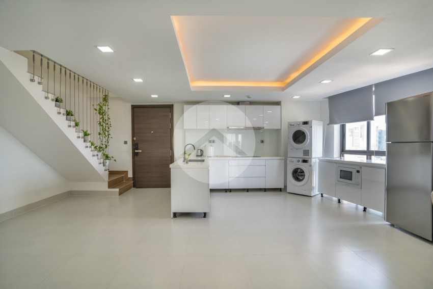 2 Bedroom Serviced Penthouse For Rent - Tonle Bassac, Phnom Penh