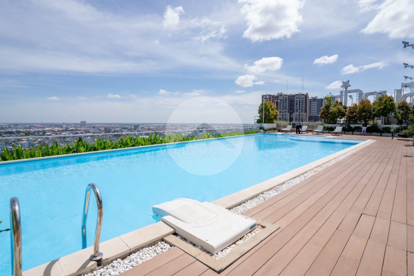 2 Bedroom Serviced Penthouse For Rent - Tonle Bassac, Phnom Penh