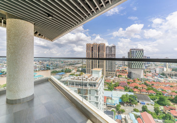 Duplex 2 Bedroom Penthouse For Rent - Tonle Bassac, Phnom Penh thumbnail