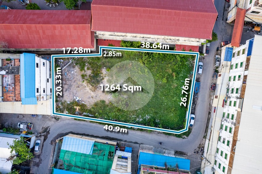 1264 Sqm Land For Rent - Boeung Tumpun, Phnom Penh