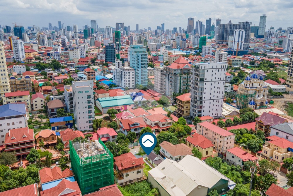 423 Sqm Land With Small House For Rent - Phsar Daeum Thkov, Phnom Penh - Image 14