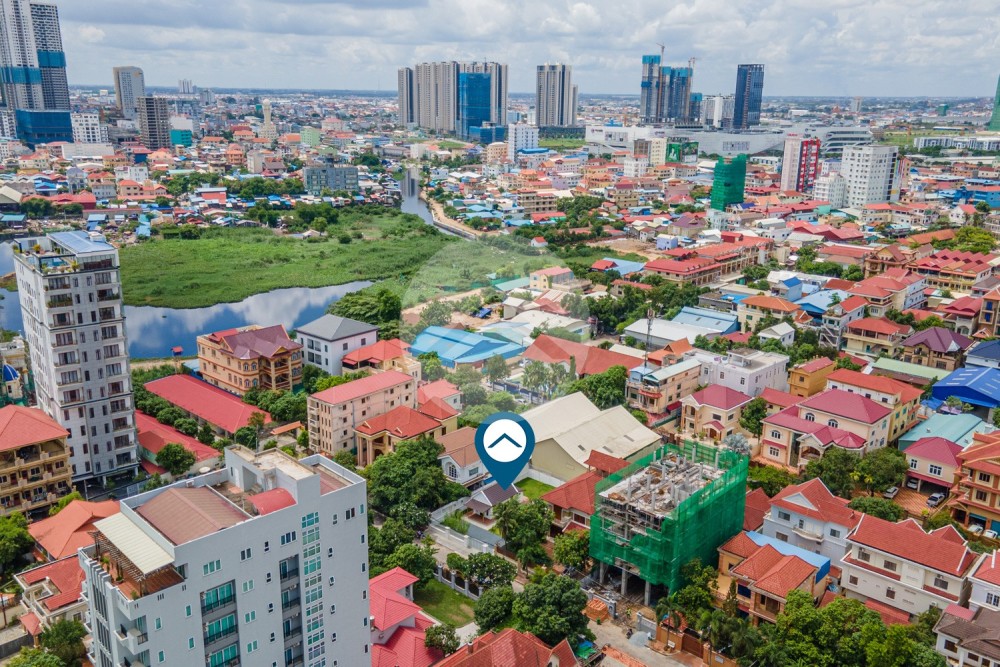 423 Sqm Land With Small House For Rent - Phsar Daeum Thkov, Phnom Penh - Image 13