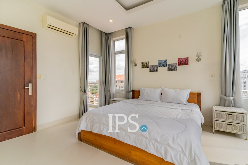 2 Bedroom Serviced Apartment For Rent - Tonle Bassac, Phnom Penh