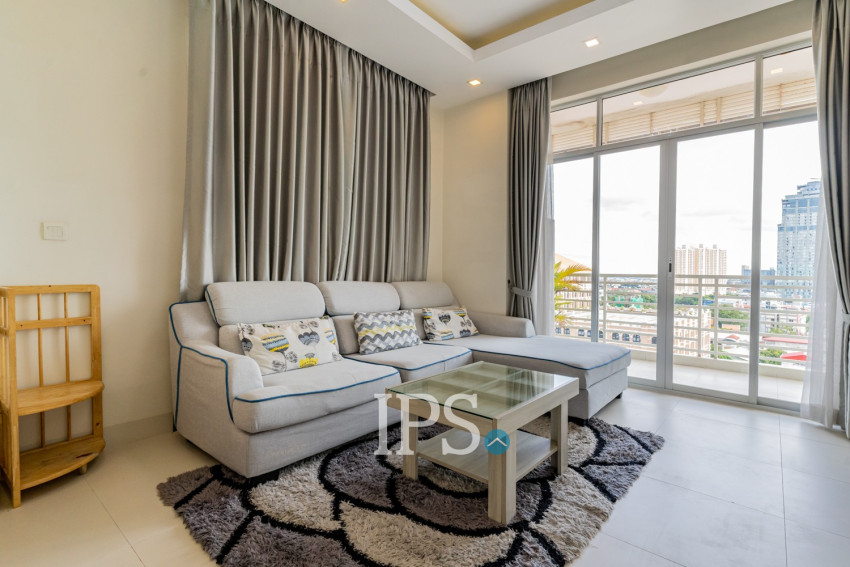 2 Bedroom Serviced Apartment For Rent - Tonle Bassac, Phnom Penh