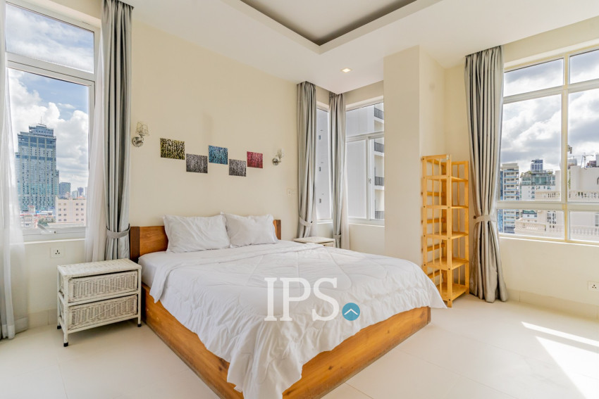 2 Bedroom Serviced Apartment For Rent - Tonle Bassac, Phnom Penh