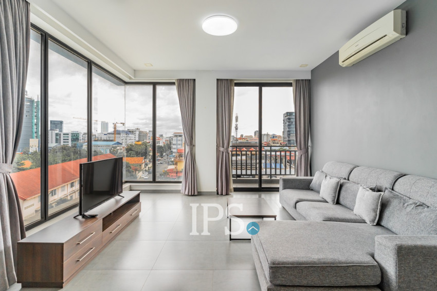 1 Bedroom Serviced Apartment For Rent - Toul Kork, Phnom Penh