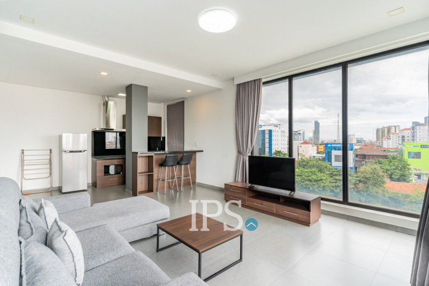1 Bedroom Serviced Apartment For Rent - Toul Kork, Phnom Penh