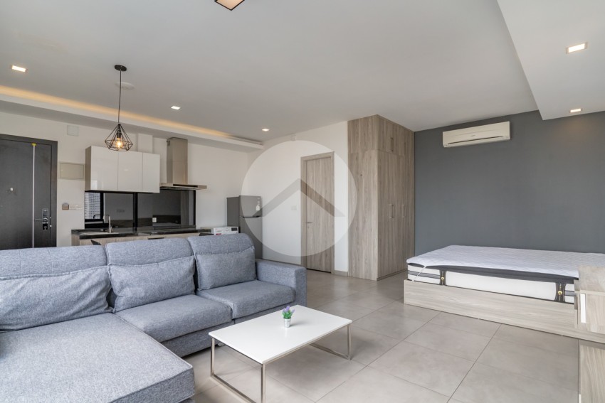 45 Sqm Serviced Studio Apartment For Rent - Toul Kork, Phnom Penh