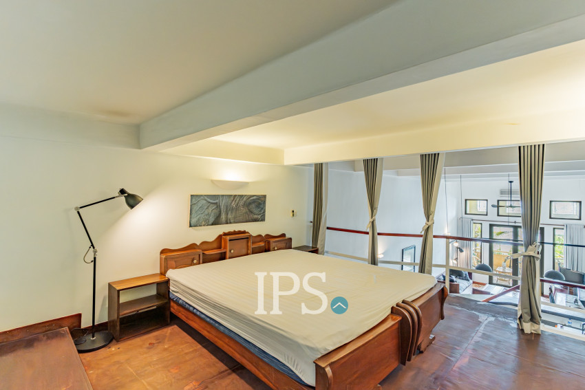 Renovated Loft 1 Bedroom For Rent - Phsar Kandal 1, Phnom Penh