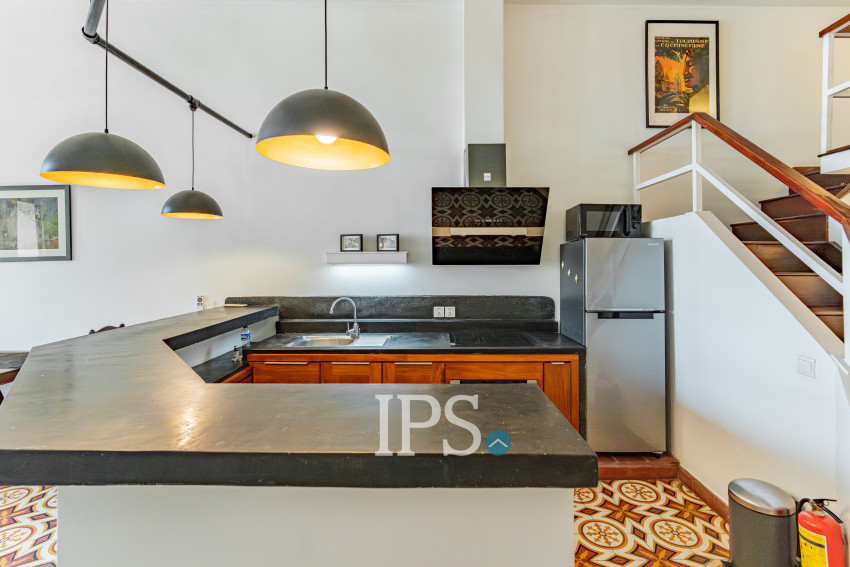 Renovated Loft 1 Bedroom For Rent - Phsar Kandal 1, Phnom Penh