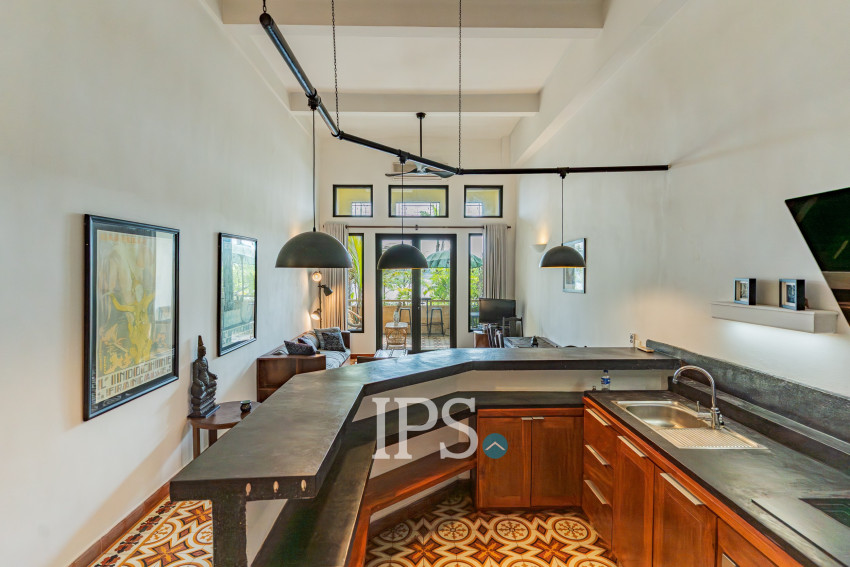 Renovated Loft 1 Bedroom For Rent - Phsar Kandal 1, Phnom Penh