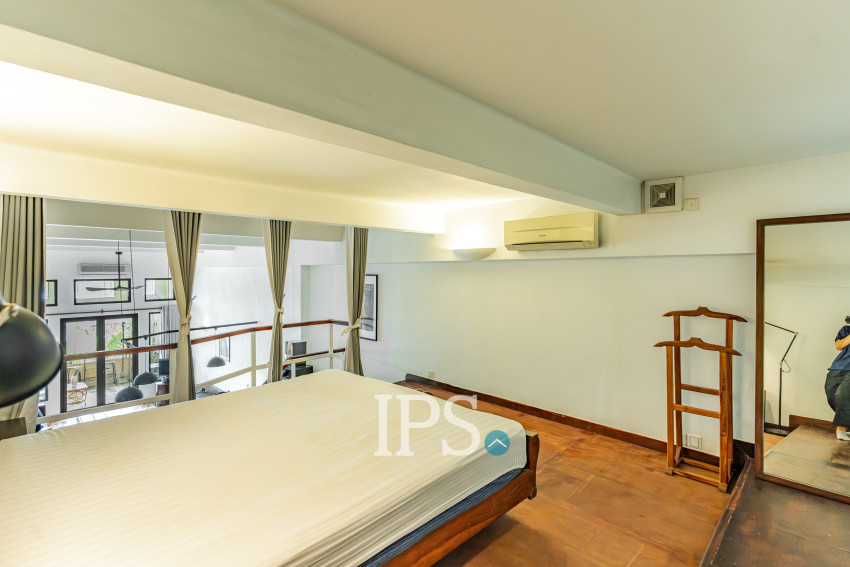 Renovated Loft 1 Bedroom For Rent - Phsar Kandal 1, Phnom Penh