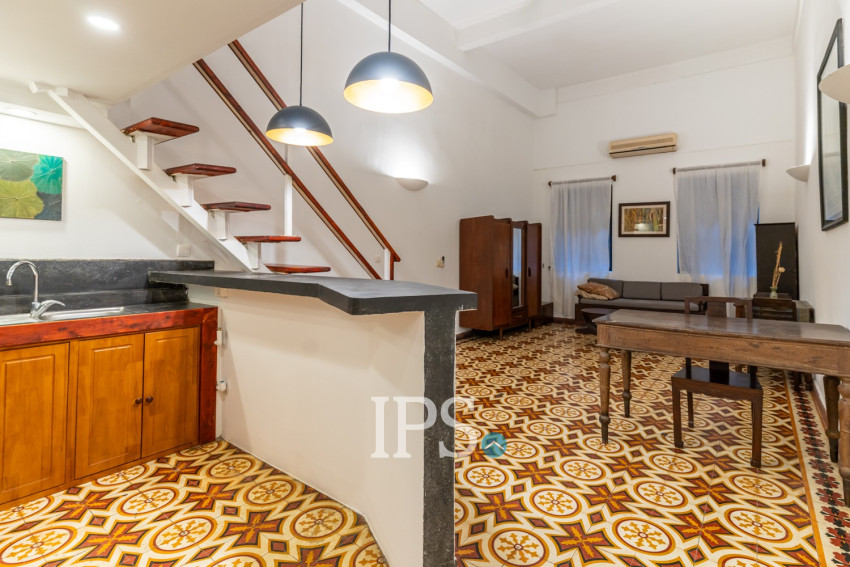 61 Sqm Loft Studio Apartment For Rent - Riverside, Phsar Kandal 1, Phnom Penh