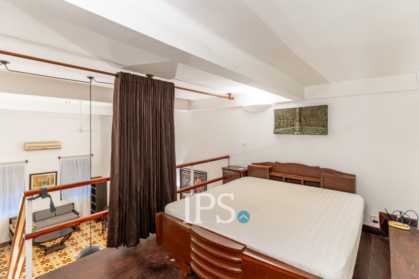61 Sqm Loft Studio Apartment For Rent - Riverside, Phsar Kandal 1, Phnom Penh