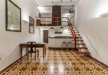 61 Sqm Loft Studio Apartment For Rent - Riverside, Phsar Kandal 1, Phnom Penh thumbnail