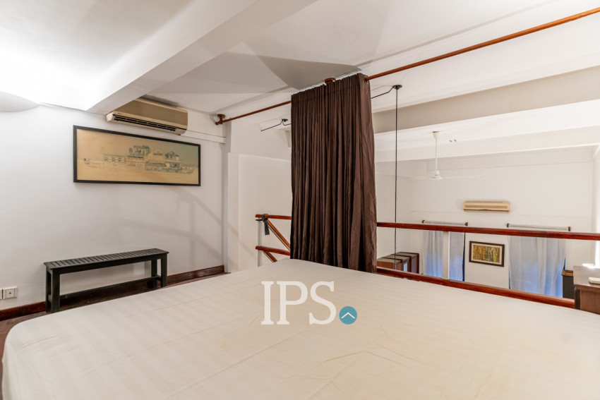 61 Sqm Loft Studio Apartment For Rent - Riverside, Phsar Kandal 1, Phnom Penh