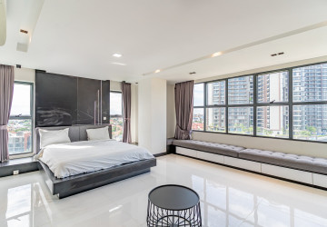 Duplex 2 Bedroom Penthouse Serviced Apartment For Rent - Boeung Kak 1, Phnom Penh thumbnail