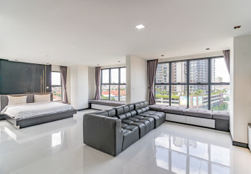 Duplex 2 Bedroom Penthouse Serviced Apartment For Rent - Boeung Kak 1, Phnom Penh thumbnail