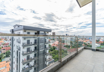Duplex 2 Bedroom Penthouse Serviced Apartment For Rent - Boeung Kak 1, Phnom Penh thumbnail