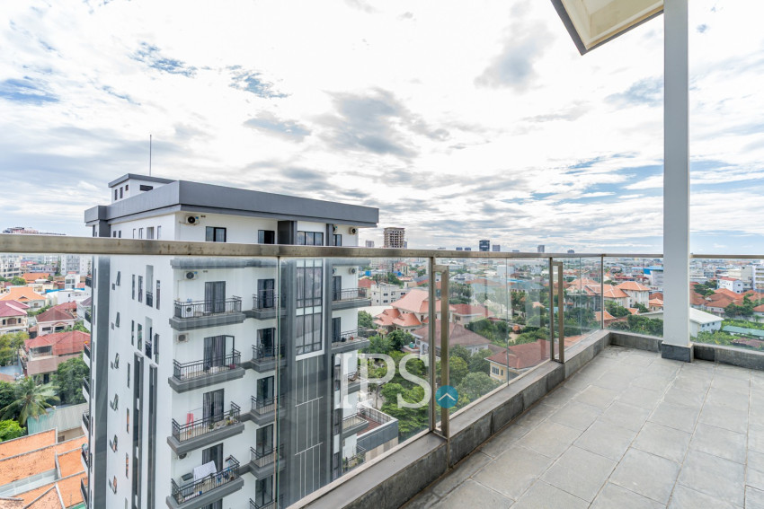 Duplex 2 Bedroom Penthouse Serviced Apartment For Rent - Boeung Kak 1, Phnom Penh