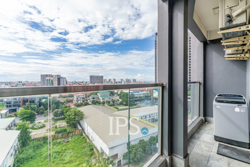 Duplex 2 Bedroom Penthouse Serviced Apartment For Rent - Boeung Kak 1, Phnom Penh