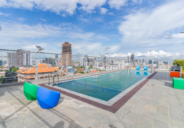 Duplex 2 Bedroom Penthouse Serviced Apartment For Rent - Boeung Kak 1, Phnom Penh thumbnail